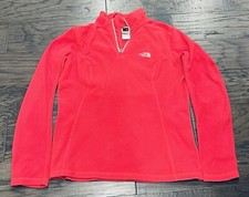 WOMEN  S THE NORTH FACE POLARTEC LIGHTWEIGHT 1/4 ZIP FLEECE PULLOVER TOP   SIZE M