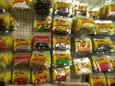 12 packs asst charlie brewer crappie baits