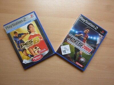 PES 2009 + Pro Evolution Soccer 6 Playstation PS2 OVP CIB - GUT