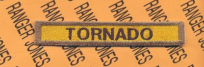 8th Armored Division TORNADO Armor Tank tab 4'' patch c/e