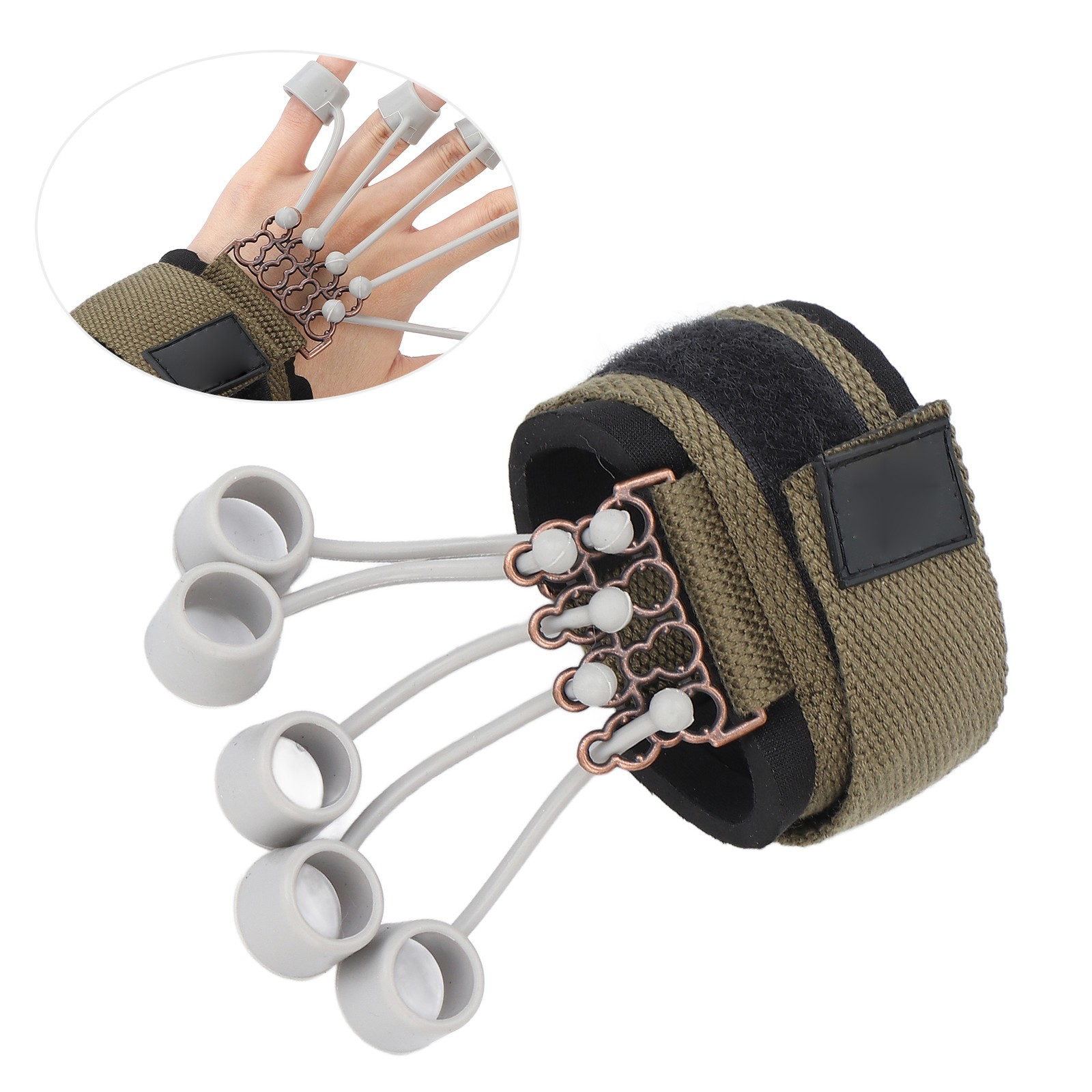 (20 Pounds)Finger Gripper Strength Trainer Exerciser Fingers Thumbs Hand