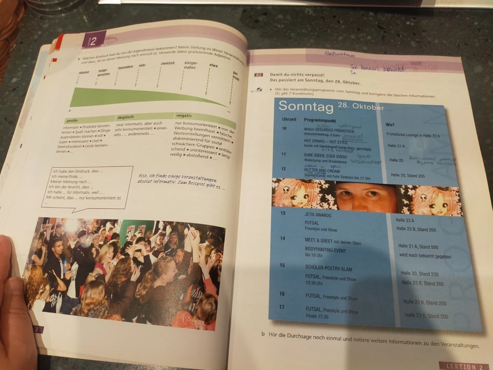 AusBlick 2 (German Language B2 Paperback Edition) Like NEW Used Book In German - Image 3 of 4