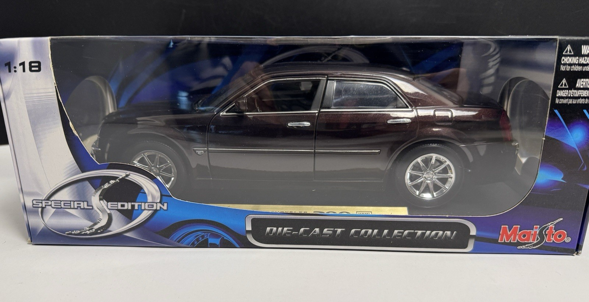 ミニカー Maisto Chrysler 300C Hemi 1/18 Rare Maisto Special Edition Black Chrysler 300 Hemi C 1:18 Scale