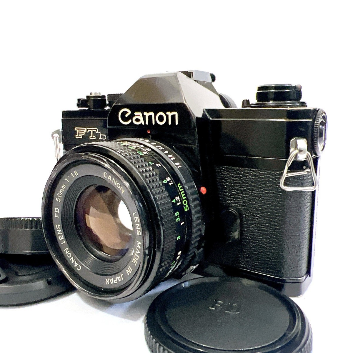 EXC+4] Canon FTb-n QL Black / MF Lens NewFD 50mm f1.8 @ CS