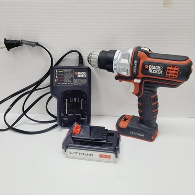 Black & Decker Matrix 20V Lithium BDCDMT120 Drill Attachment Charger Battery 