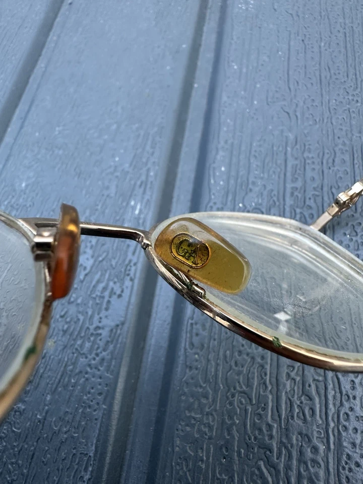 Giorgio Armani 132 759 круглый очки ОПРАВЫ только 51 [] 19-135 золотой черепаховый - Изображение 4 из 4