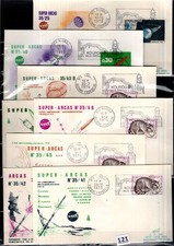 RO FRANCE 1974 - SPACE - 8 COVERS