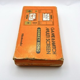 Nintendo Game & Watch DONKEY KONG DK-52 1982 With Box and original instructions 