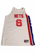 Vtg New Jersey Nets Kenyon Martin Nike Jersey Men Size L Retro Style Rare