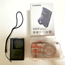New Canon IXY 650 M Silver PowerShot Elph 360 HS A Digital Camera
