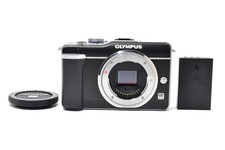 Olympus PEN E-PL1 Black Mirrorless Digital Camera Body only Tested w/ Battery
