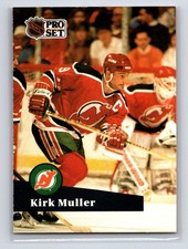 1991-92 Pro Set - Kirk Muller #134 New Jersey Devils Hockey Card