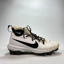 Nike Alpha Huarache NXT MCS White Black Baseball Cleats DJ6519-107 Men's Size 7