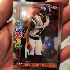 Topps Chrome Pat Surtain II Denver Broncos Future Stars 2025 Card #FS-22