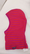 Odlo Mädchen Sturmhaube Face Mask ACTIVE WARM KIDS One Size pink geringelt Neuwe
