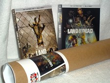 Land of the Dead [Limited Edition] (4K/Blu-ray, 2025) NEW Romero zombie horror 