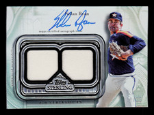 Nolan Ryan 2022 Topps Sterling Strikes Dual Relic Autograph Card #STAR-NR 11/25