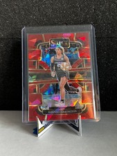 2024 Panini Select WNBA - Concourse DiJonai Carrington #18 Red Ice Prizm