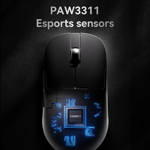 AJAZZ AJ179P MC Wireless Mouse Wired 2.4G Bluetooth Three-Mode Gaming Black - Picture 6 of 7