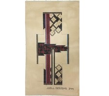 JUELL DESIGNS HP NEEDLEPOINT CANVAS: ORIENTAL ASIAN THEME KIMONO BM