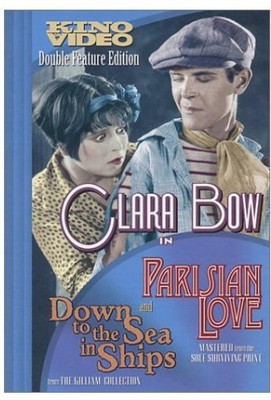 Down to the Sea in Ships / Parisian Love [New DVD] Silent Movie