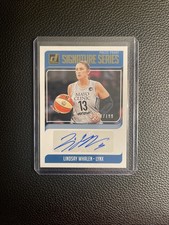 2019 Panini Donruss WNBA Signature Series Lindsay Whalen #SS-LWN /199
