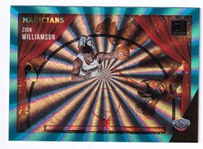 2021-22 Panini Donruss Magicians Teal Laser Z...