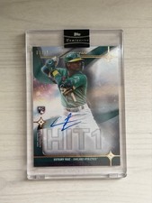 2023 Topps Luminaries Hit Kings Estuery Ruiz Oakland Athletics Auto /15 #HK-ER