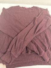 Brandy Melville John Galt Burgundy Sweatshirt    