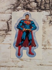Superman Die-cut Vending Sticker - Justice League Of America - Dc Man Of Steel
