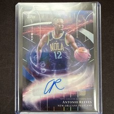 2025 Topps Midnight - Antonio Reeves Strokes of Midnight Autograph