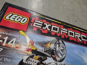 LEGO 8107 Exo-Force Fight for the Golden Tower 2007 SEALED/DAMAGED BOX