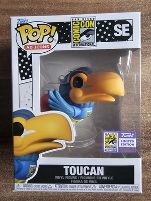 Funko Pop Ad Icons - Toucan 2023 San Diego Comic Convention Exclusive ConSticker
