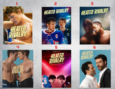 Heated Rivalry TV Promo Wall Collage Poster Prints