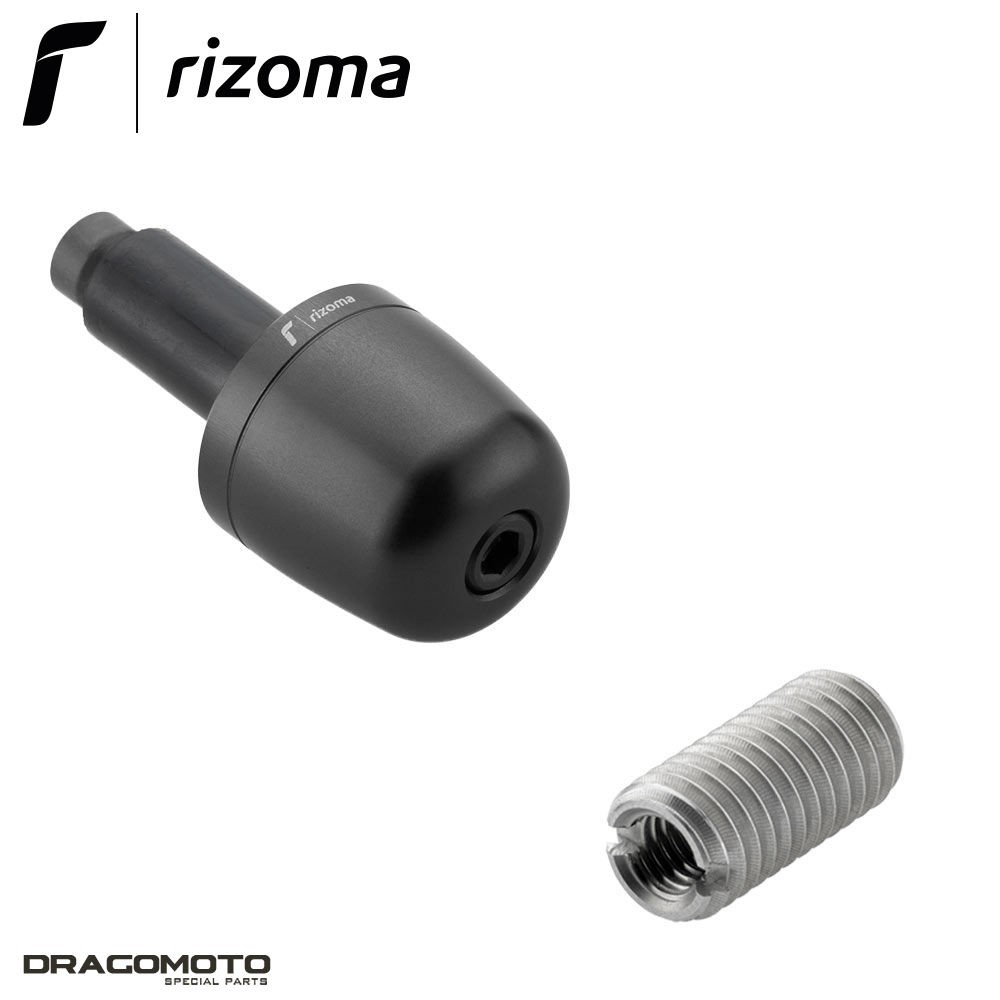 Embout Guidon BMW S 1000 R 2021-2024 Rizoma MA301B LP324B Noir Moto
