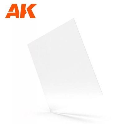 AK Interactive AK6585 - 0,20 mm/0.008  Thickness-Clear Organic Glass/Acryl Sheet