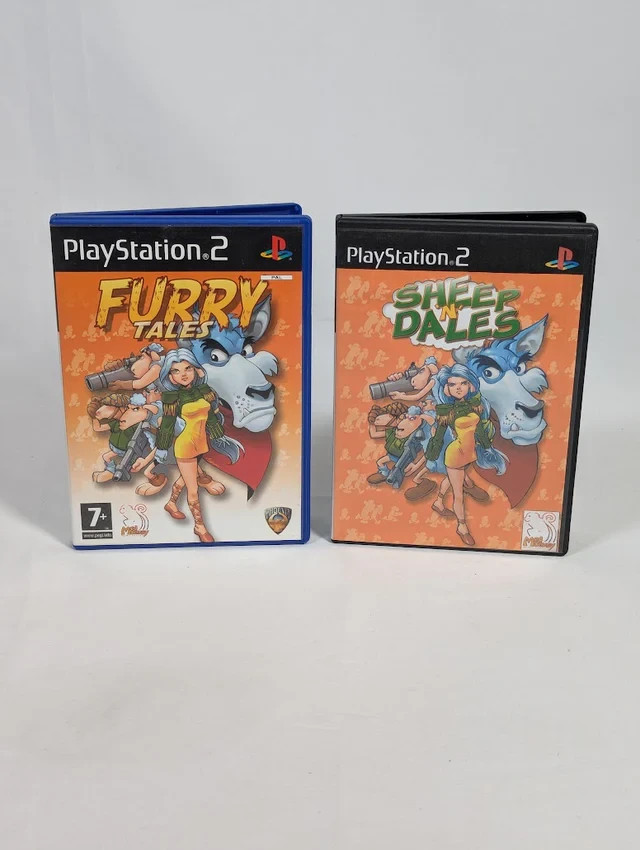 Sheep n Dales & Furry Tales Rare PS2 Game Beta Prototype Build EXTREMELY RARE