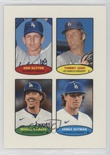 2023 Heritage High Number 1974 Topps Baseball Stamps Don Sutton James Outman 4z8