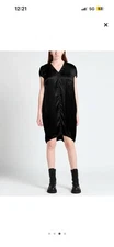 Rick Owens Black Dress Sz IT 40 Amazing 