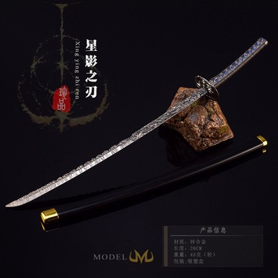 1/6 Samurai Sword Katana Scabbard Model For Elden 12'' Action Figure Custom