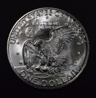 1973-S Eisenhower *Silver* Dollar "BU" *Free S/H After 1st Item* — photo 2