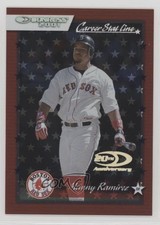 2001 Donruss Stat Line Career 124/236 Manny Ramirez #14 00am