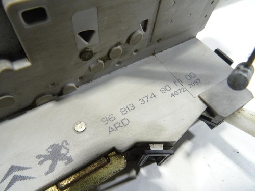 PORTIERSLOT RECHTS ACHTER Peugeot 407 (6D) 9138V1 #93802993 - Afbeelding 3 van 6