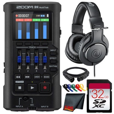 Zoom R4 MultiTrak SD Recorder and USB Audio Interface