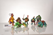Product Image: PLAYMATES  TMNT CAVE TURTLES SET OF  4 RAPH, DON , MIKEY, & RAPH w/MOUNTS - INC