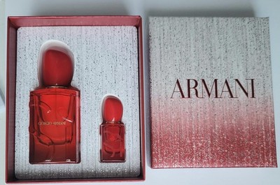 Giorgio Armani Si Passione Red Musk Geschenkset EDP 50ml + 7ml NEU OVP !!