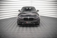 Maxton Design Frontlippe V.2 Passend FüR Bmw 1Er F20 Schwarz Hochglanz