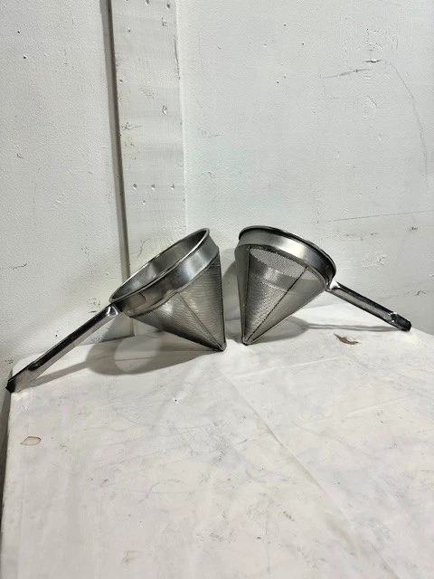 *LOT OF 2* VOLLRATH 18-8 STAINLESS STEEL HANDHELD STRAINERS with HANDLES
Opens in a new window or ta