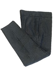 Cato Shimmering Pants Womens 14 Pull On Classic Black Geometric Hi Rise