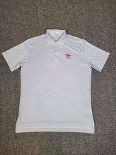 Peter Millar Summer Comfort Mens MGolf Polo Shirt Hardtop Haven Print LACC